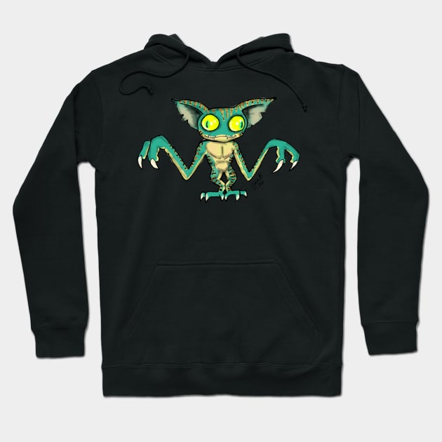 The Kelly-Hopkinsville Goblin Hoodie by TonyBreeden